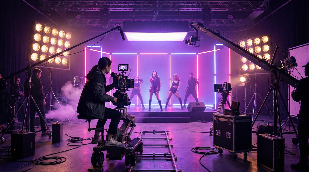 小蓝视频 MV拍摄幕后花絮视频